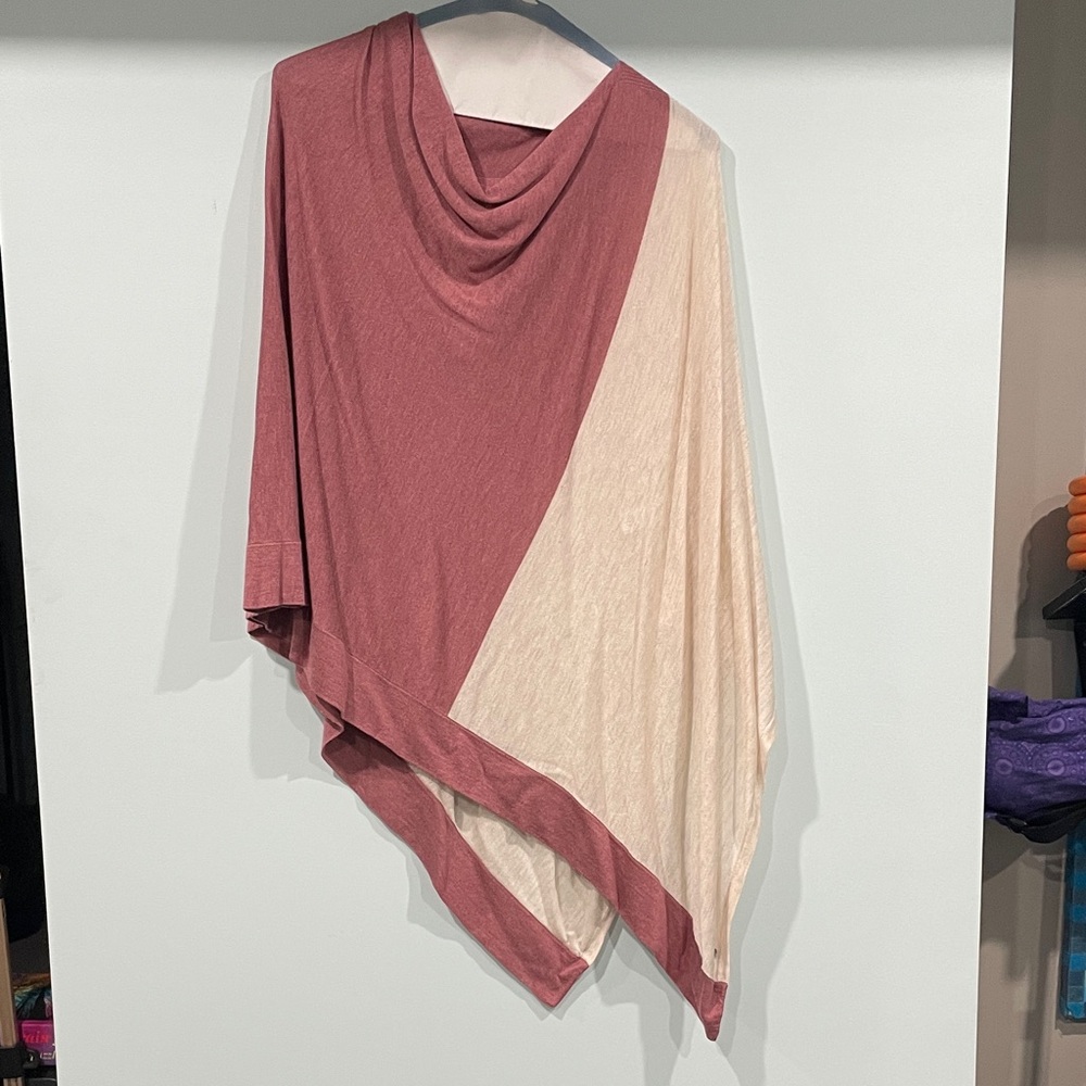 Lululemon Two-Tone Draped Poncho
